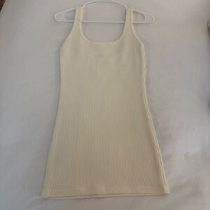 American Threads white bodycon mini dress